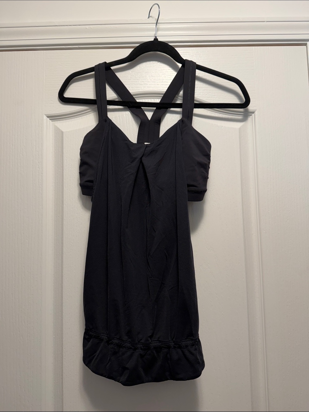 Lululemon Rest Less Tank Size 6 Black